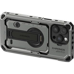 Клітка для смартфона Tilta Khronos Case для iPhone 16 Pro Max (Space Gray) (TK-IP16-PMFC-SG) 10007513 фото