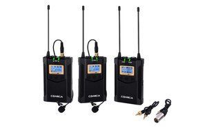 Бездротова мікрофонна система Comica Audio CVM-WM100 PLUS 2-Person Camera-Mount Wireless (CVM-WM100-PLUS) 10003240 фото