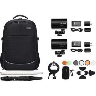Світло Godox AD100Pro Pocket Flash 2-Light Kit (AD100PRO 2-LIGHT KIT) (AD100Pro KIT1) 1001072 фото