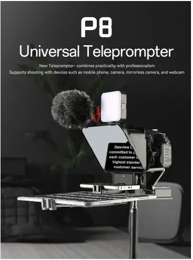 Компактний телесуфлер Desview (Bestview) P8 Teleprompter (P8) 10007885 фото
