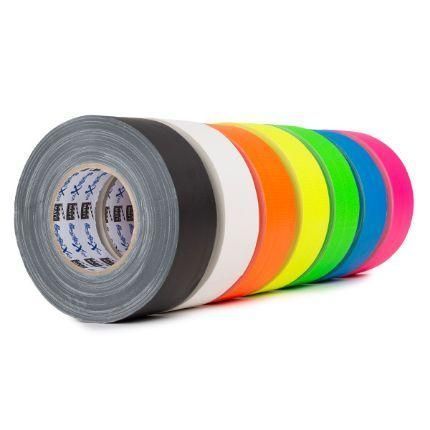 Флуоресцентна клейка стрічка Le Mark MAGTAPE&trade; XTRA MATT Fluorescent Blue 25mm X 25m (MATTCTME25NBL25) 10003356 фото