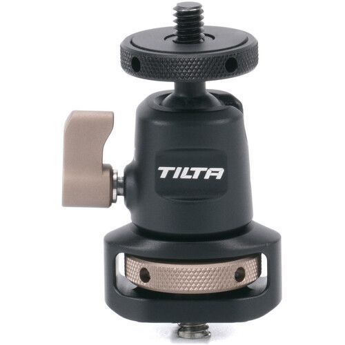 Крепление Tilta Mini Ball Head Mount с 1/4"-20 and Locating Pins (TA-MBH-1420-B) 1002408 фото