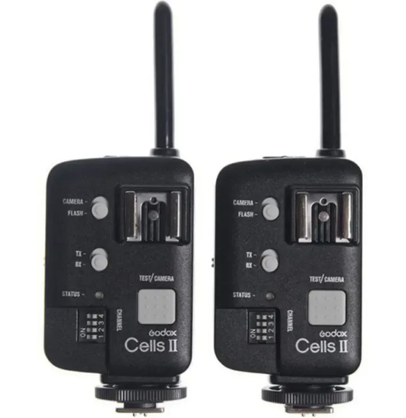 Трансмитер Godox Cells II-С Transceiver x (2 шт) для Canon (CELLS IIC) 1000713 фото