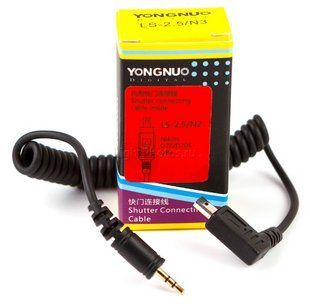 Кабель LS-2.5N2 Yongnuo Nikon (22093) 1000753 фото