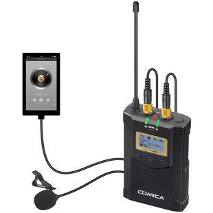 Бездротовий мікрофон Comica Audio UHF 1-Trigger-2 Wireless Microphone PLUS-TX (CVM-WM100 PLUSTX) 10003242 фото