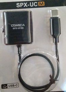 Кабель Comica Audio Multifunctional 3.5mm (TRS and TRRS) to USB Type-C Audio Cable Adapter (CVM-SPX-UC(M) 10005065 фото