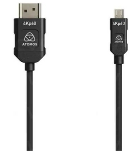 Кабель Atomos Micro HDMI 4K60p 45cm - HDMI Micro to Full 45cm (ATOM4K60C7) 10007888 фото