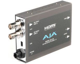 Конвертер AJA Hi5-3G HD/SD-SDI to HDMI 1.3 Vide and Audio (вживаний) 1001984 фото