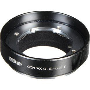 Metabones Contax G Lens to Sony E-Mount Camera T Adapter (Black) (MB_CG-E-BT1) 1000964 фото