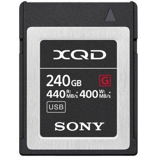 Карта пам'яті Sony 240GB G Series XQD Memory Card (SOXQD240GBGF) (QD-G240F/J) 10002807 фото