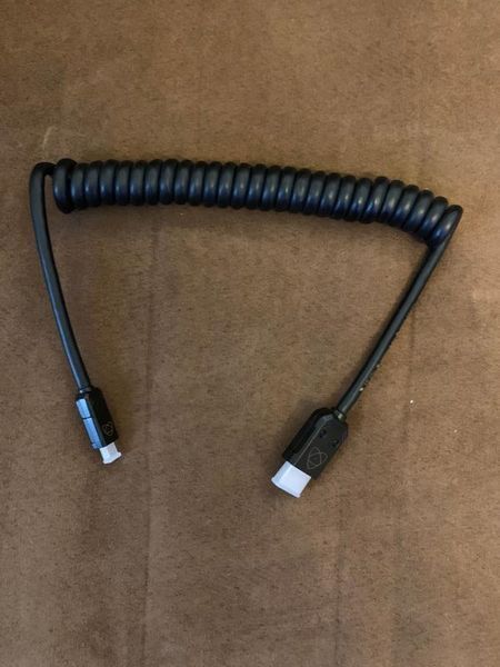 Кабель Atomos AtomFLEX Coiled HDMI Cable (16 to 32") (40 - 80cm) (ATOM4K60C6) 10004460 фото