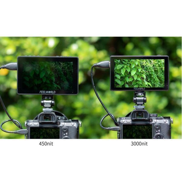 Накамерный монитор FeelWorld LUT5 5.5" IPS 3000 cd/m&sup2; On-Camera Monitor (LUT5) 10005202 фото