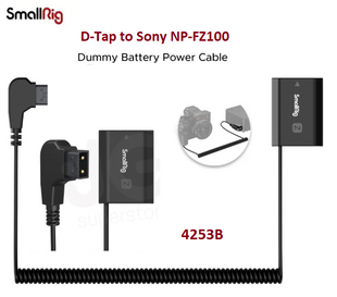 Кабель питания SmallRig D-Tap to Dummy Battery for Sony NP-FZ100 Power Cable (4253B) 1001493 фото