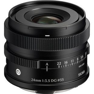 Объектив Sigma 24mm f/3.5 DG Contemporary Lens L-Mount (Black) (4B4969) 1002125 фото