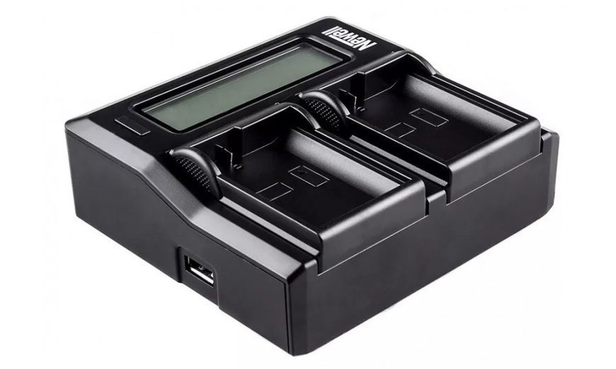Зарядний пристрій Newell DC DUAL LCD для Sony NP-FZ100 (dc-lcd)(dual usb charger NP-FZ100) (NL1505) 10001550 фото