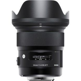 Объектив Sigma 24mm f1.4 DG HSM Art Lens for Nikon F (401-306) 10001157 фото