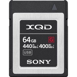 Карта пам'яті Sony 64GB G Series XQD Memory Card (SOQDG64FJ) (QDG64F/J) 10002810 фото