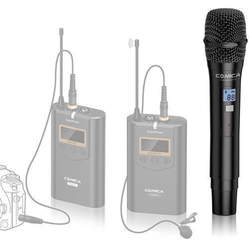 Беспроводной ручной микрофон Comica Audio UHF Wireless Handheld Transmitter Microphone (CVM-WM100HTX) 10003246 фото