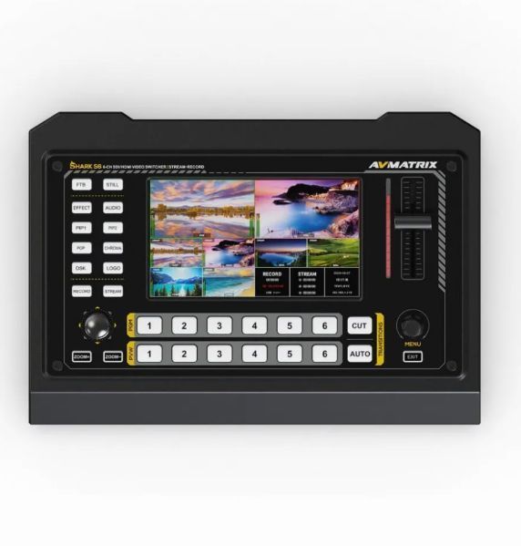 Видеомикшер Avmatrix Shark S6 (6 входов 3G-SDI/HDMI) (Shark S6) 10007580 фото