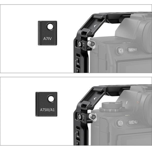 Клітка SmallRig Basic Cage Kit for Sony Alpha 7R V / Alpha 7 IV / Alpha 7S III (3668B) 10005255 фото