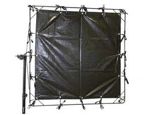 Рассеиватель-отражатель Rosco BUTTERFLY GRIFFOLYN (Black/White) 3,55X3,55M-12'X12' (576PGRIF04) 1001229 фото