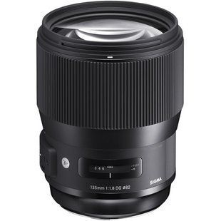 Объектив Sigma 135mm f1.8 DG HSM Art Lens for Sigma SA (240956) 10001160 фото