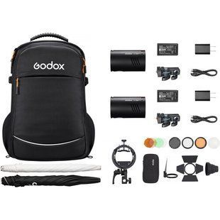Набор вспышек Godox AD100Pro II Pocket Flash (2-Light Kit) (2 шт) (AD100PROII K2) 1002129 фото