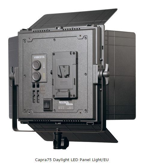 Студійне світло Vibesta CAPRA75 Daylight Light LED Panel / EU (12302003000139C) 1000720 фото