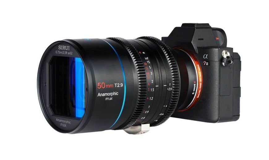 Анаморфний об'єктив Sirui 50mm T2.9 1.6 x Full-Frame Anamorphic Lens (E-Mount) (FFEK6-E) 10004738 фото