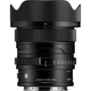 Об'єктив Sigma 24mm f/2 DG Contemporary Lens (L-Mount) (Black) (4B3969) 1001345 фото
