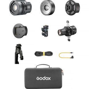 Свет Godox Litemons RS60R RGB LED Monolight with Projection Attachment Kit (RS60R 1K) 10007262 фото