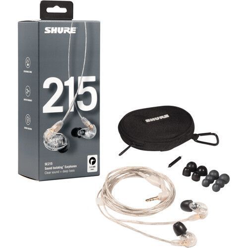 Навушники Shure SE215 Clear (SE215-CL) 1001864 фото