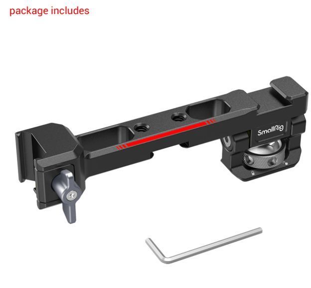 Аксесуар SmallRig Monitor Mount with NATO Clamp for DJI RS 2/RSC 2 3026 (3026) 10003349 фото