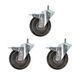 Комплект коліс Manfrotto 374 Braked Wheel Set (160mm Diameter) для 387XU (374) 1001481 фото 1