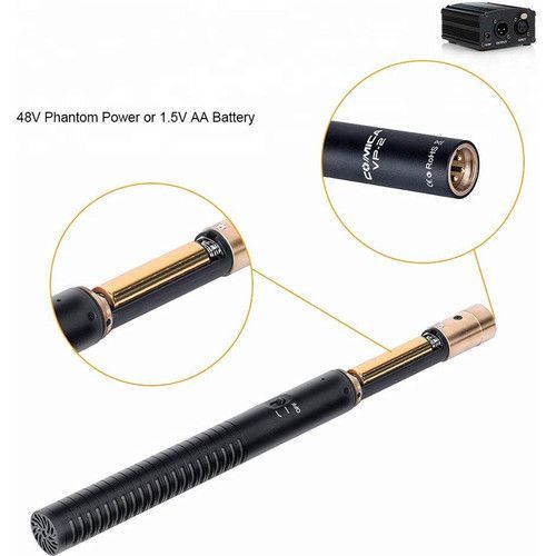 Микрофон Comica Audio CVM-VP2 Supercardioid Condenser Shotgun Microphone (CVM-VP2) 10003250 фото