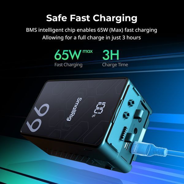 Акумулятор SmallRig VB99 SE mini V Mount Battery 4608 (4608) 10007429 фото