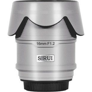 Об'єктив Sirui Sniper 16mm f/1.2 Autofocus Lens Silver (FUJIFILM X) (16AS12X-S) 10007033 фото