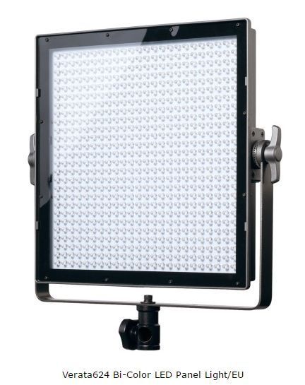 Студійне світло Vibesta VERATA624 BI-COLOR LIGHT LED PANEL/EU (12303102000275YB) 1000723 фото