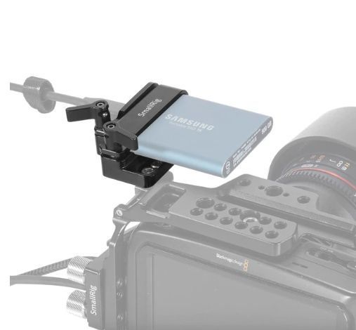 Адаптер для кріплення SmallRig Samsung T5 SSD Mount for BMPCC 4K/6K and Z CAM (2245B) 10001935 фото