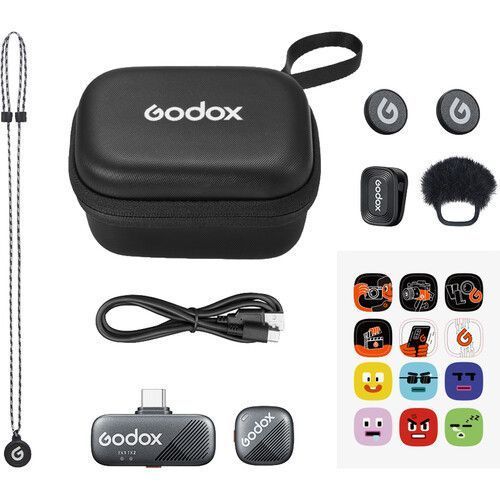 Мікрофонна система Godox Cube-S Wireless Microphone System with USB-C Connector (CUBE-SC KIT 1) 10007102 фото