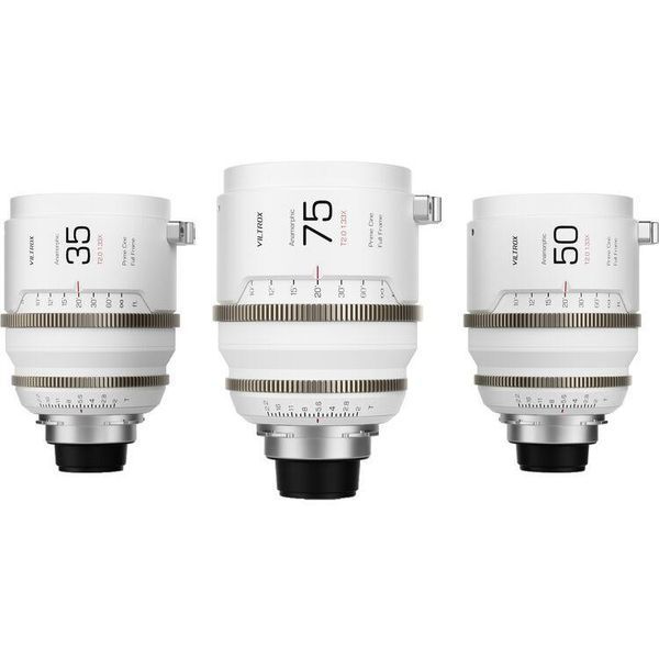 Набір об'єктивів Viltrox EPIC Series 35 mm 50 mm 75 mm T2.0 1.33X PL Mount (35 mm+50 mm+75mT2.0 1.33X PL Set) 10006420 фото