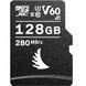 Карта пам'яті Angelbird 128GB AV Pro UHS-II microSDXC Memory Card with SD Adapter (AVP128MSDV60) 1001696 фото 1