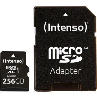 Карта пам'яті Intenso Micro SD Card UHS-I 256GB SDXC (3423492) 10004634 фото