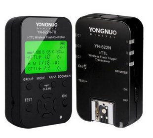 Радиосинхронизатор вспышек Yongnuo Yn-622N для Nikon (2 шт) (YN-622N KIT) 1000121 фото