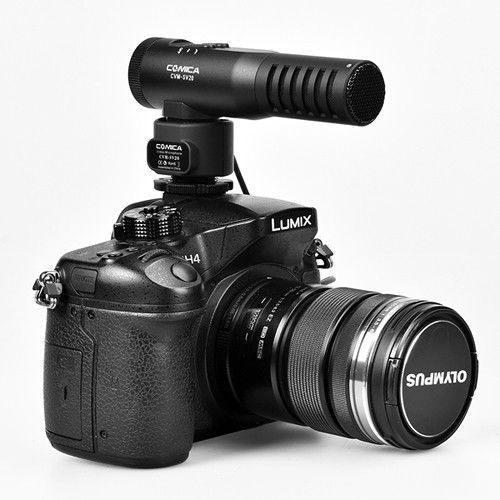 Микрофон Comica Audio CVM-SV20 Camera-Mount Stereo Shotgun Microphone (CVM-SV20) 10003255 фото