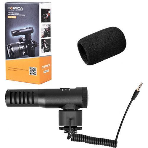 Микрофон Comica Audio CVM-SV20 Camera-Mount Stereo Shotgun Microphone (CVM-SV20) 10003255 фото