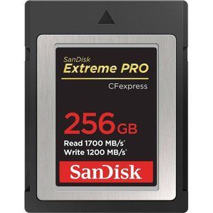 Карта пам'яті SanDisk 256GB Extreme PRO CFexpress Card Type B (SDCFE-256G-ANCN) 10005204 фото