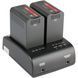Зарядний пристрій SWIT S-3602I Charger Dual/Adapter for JVC SSL-JVC50 Battery (S-3602I) 1000533 фото 3