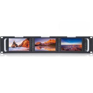 Монитор FeelWorld T51 Triple 5" 2 RU 3G-SDI/HDMI Rackmount Monitor (T51) 10005328 фото