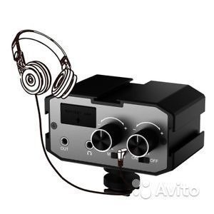 Звук/Аксесуариовая карта аудиомикшер Comica CVM-AX1 3.5mm Dual-Groups Audio Mixer (CVM-AX1) 10001483 фото